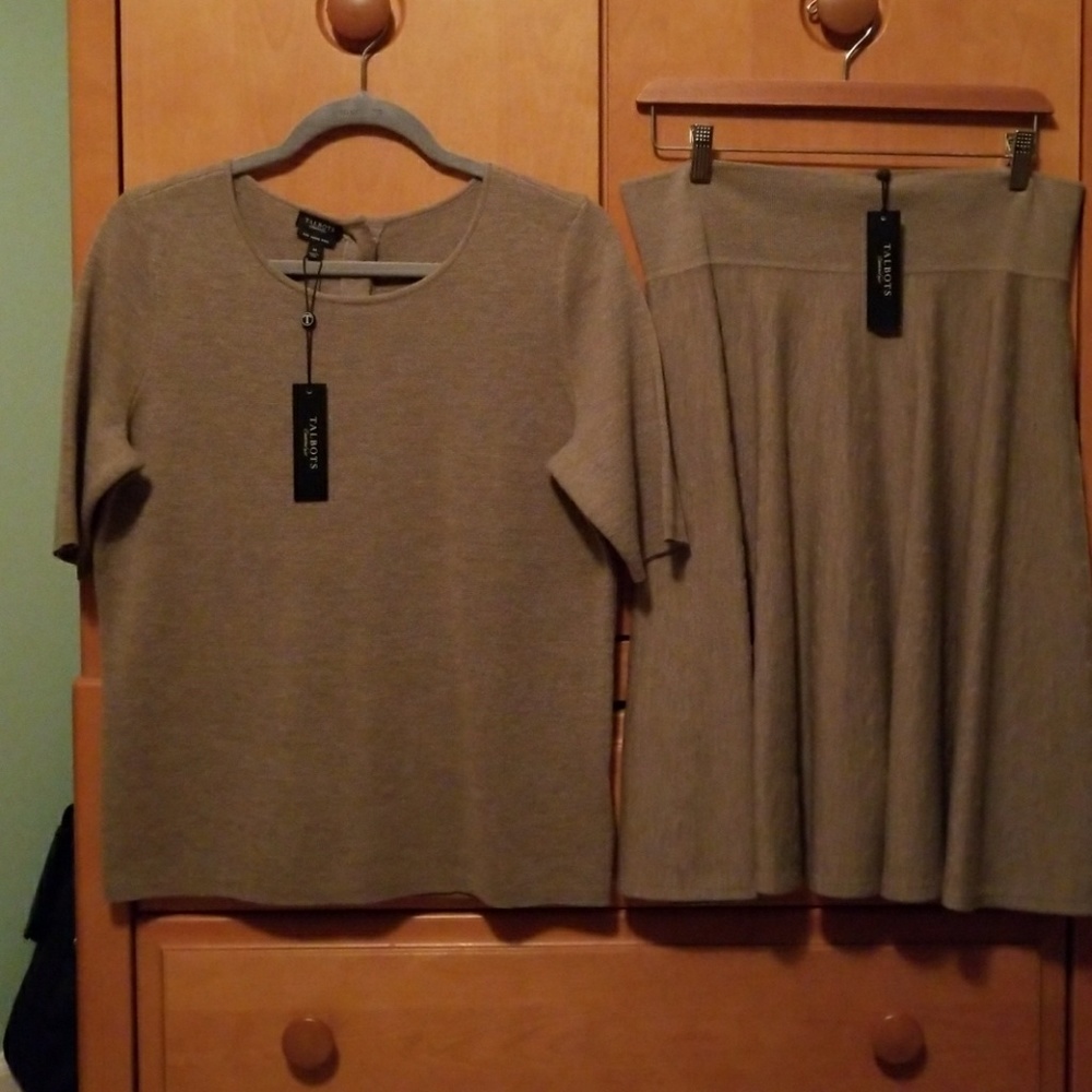 Talbot Knit Top and Skirt